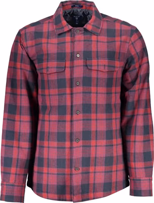 "Viola Cotton Men Shirt with Long Sleeves and Italian Collar"