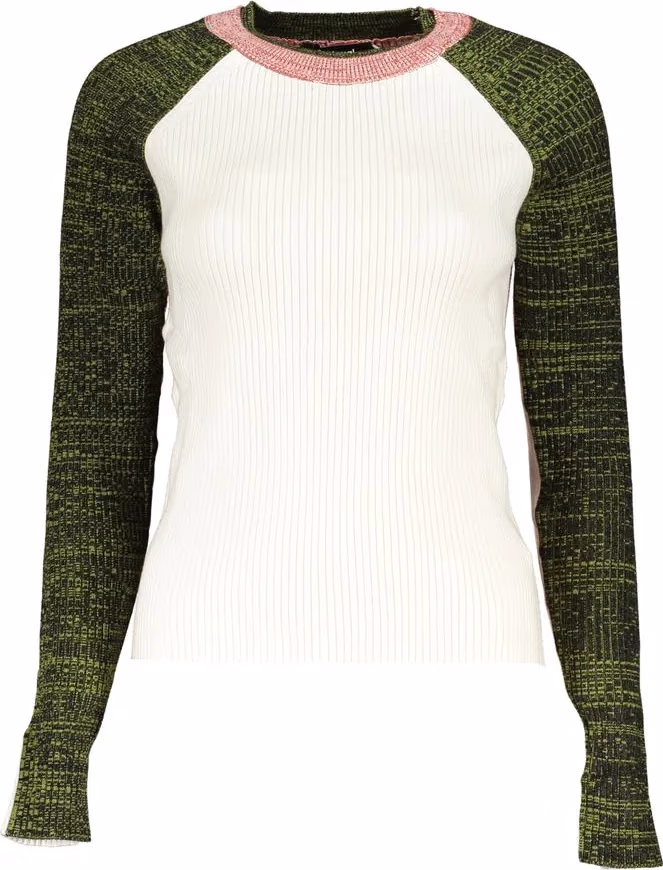 Desigual White Viscose Women Sweater