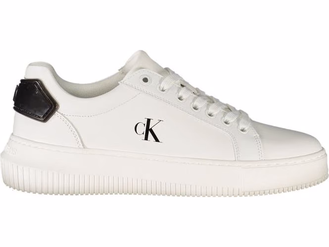 Calvin Klein Bianco Polyurethane Women Sneaker