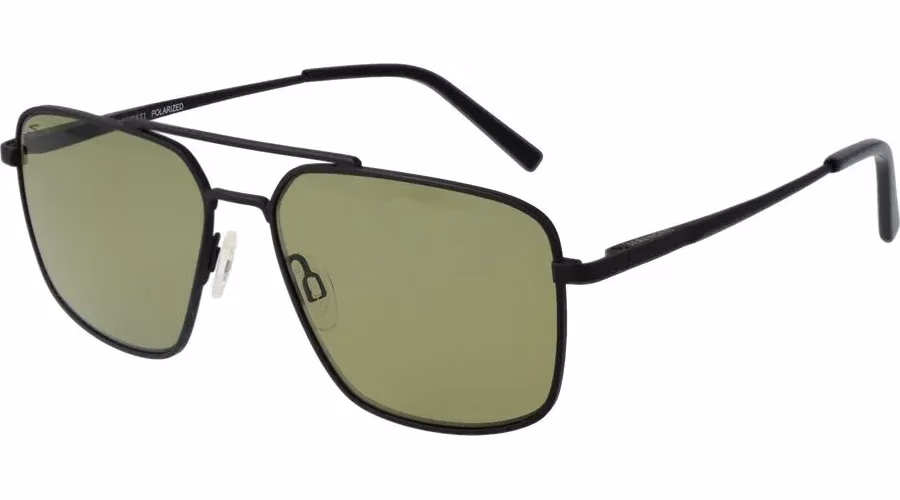 Serengeti Black Metal Sunglasses