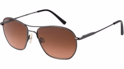 Gray Metal Sunglasses