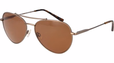 Brown Metal Sunglasses