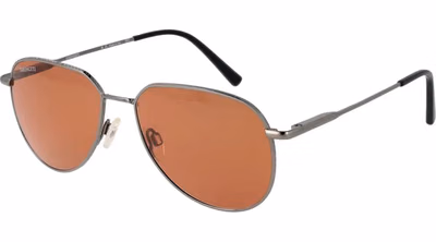 Gray Metal Sunglasses
