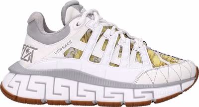 White Leather Athletic Sneakers