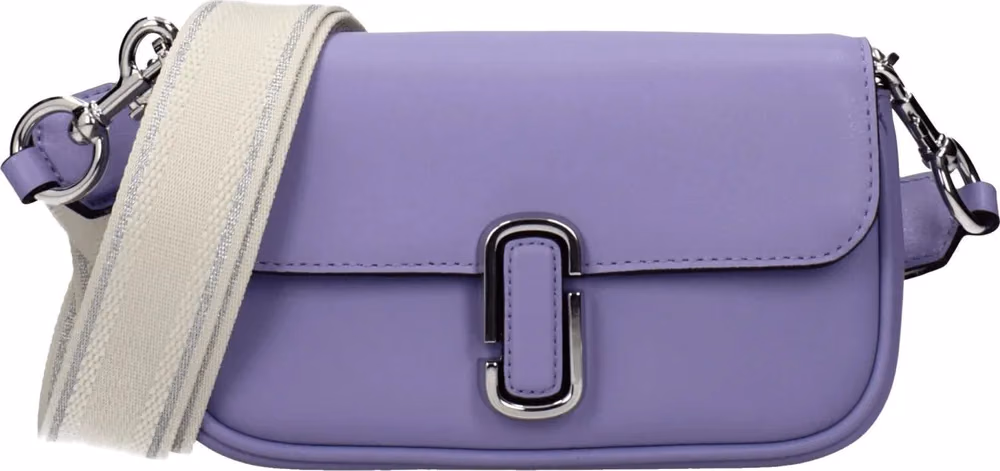 Marc Jacobs Purple Leather Crossbody Bag
