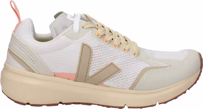 Beige Fabric Athletic Sneakers