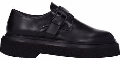 Black Leather Oxfords And Derbies