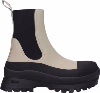 Black Leather Ankle Boots