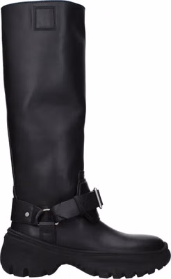 Black Leather Boots