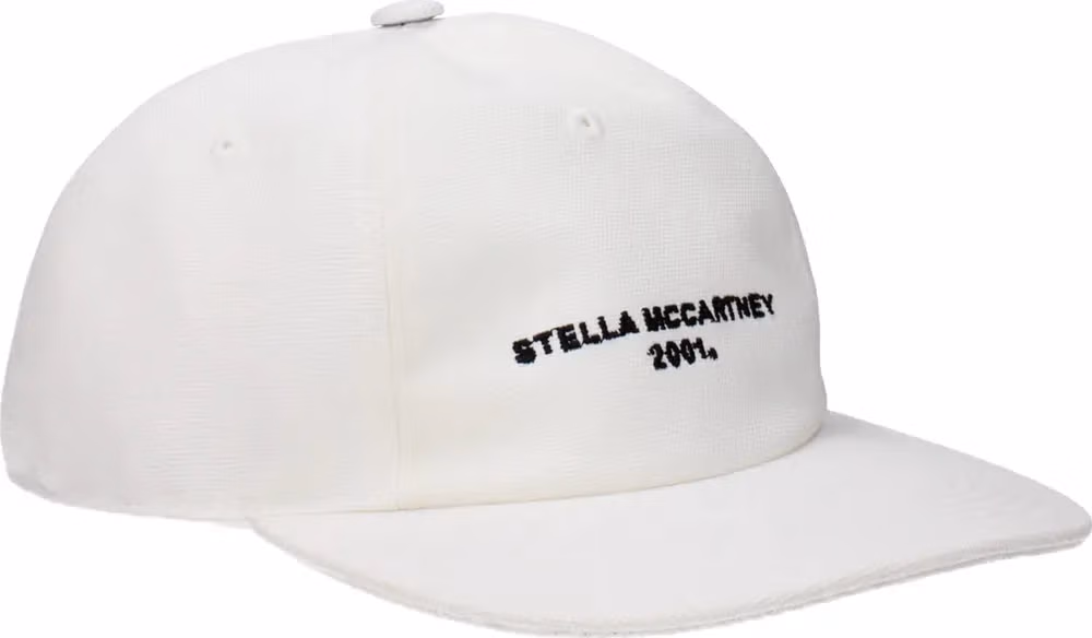 Stella McCartney White Cotton Cap (Baseball Hat)