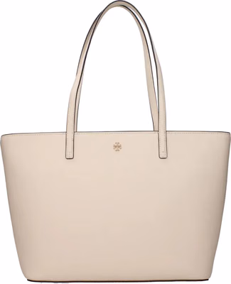 Beige Leather Shoulder Bag