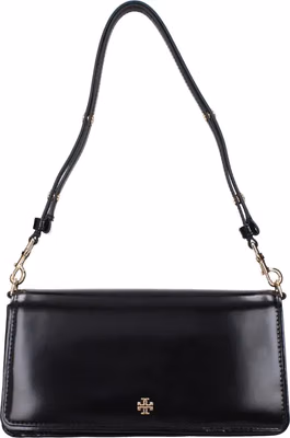 Black Leather Shoulder Bag