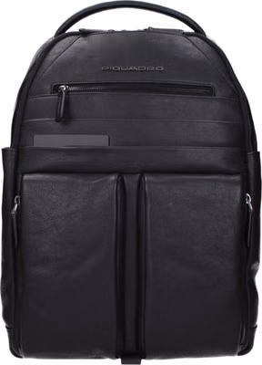 Black Leather Backpack