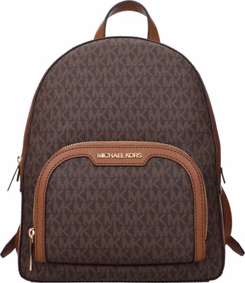 Brown Fabric Backpack