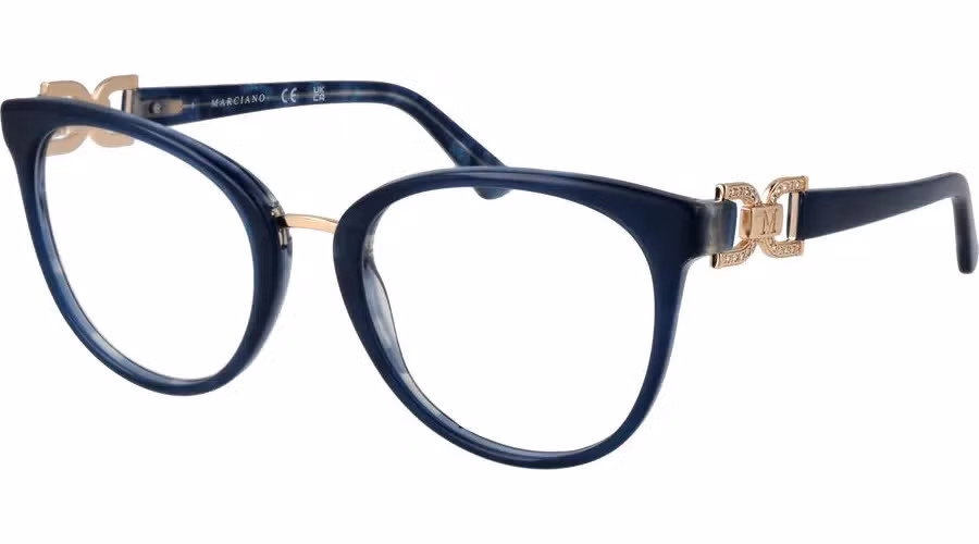 Marciano by Guess Blue Acetate Glasses (Frames)
