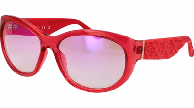 Pink Stainless Steel Sunglasses