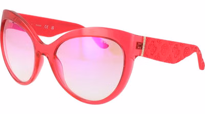 Pink Stainless Steel Sunglasses