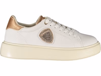 Bianco Poliuretano Donna Sneaker