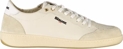Bianco Poliuretano Uomo Sneaker