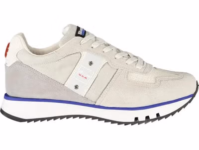 Grigio Polyurethane Men Sneaker