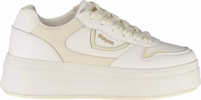Bianco Poliuretano Donna Sneaker