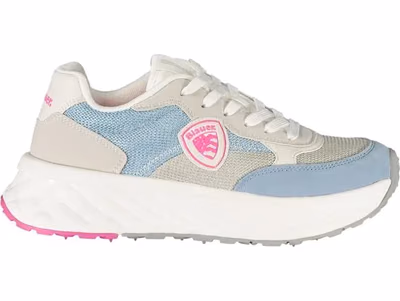 Azzurro Polyurethane Women Sneaker