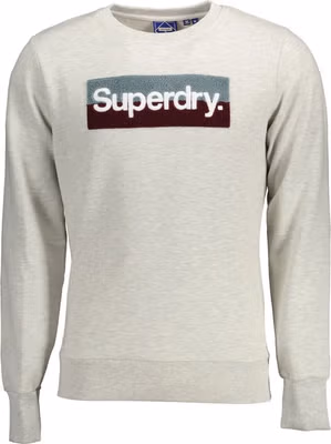 Grigio Cotton Men Sweatshirt