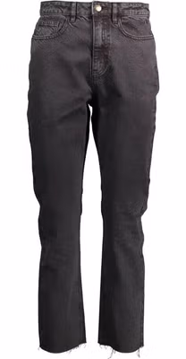 Black Cotton Women Jeans