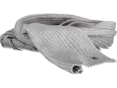 Gray Wool Men's Scarf