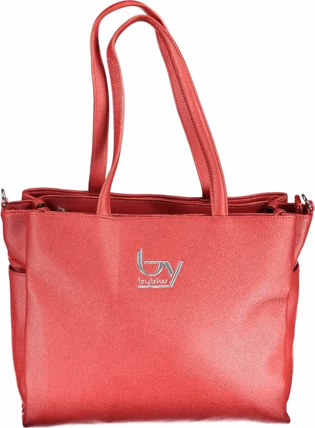 BYBLOS Rosso Polyurethane Women Handbag