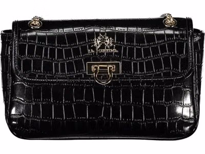 Nero Poliuretano Women Shoulder Bag