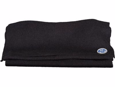Black Cotton Men Scarf