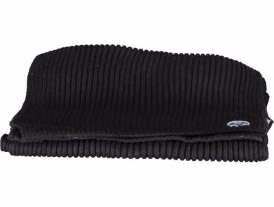 Black Cotton Men Scarf