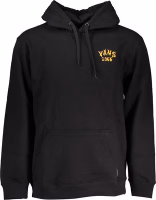 Black Cotton Men's Sweatshirt