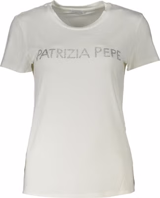 White Organic Cotton Women T-Shirt
