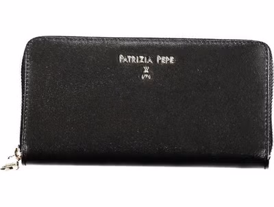 Black Leather Women Wallet