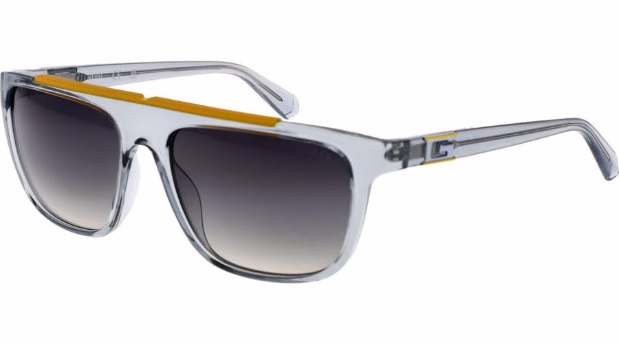 Guess Gray Stainless Steel Sunglasses