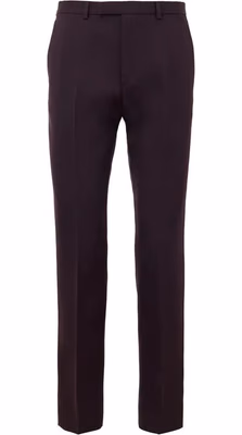 Bordeaux Wool Dress Pants