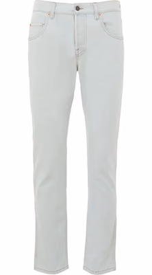Blue Cotton Relaxed Fit Jeans