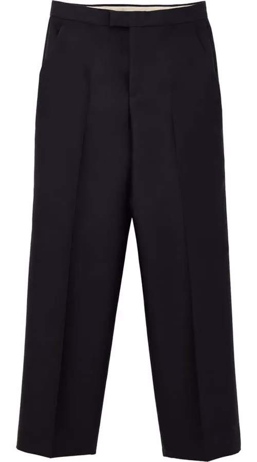 Gucci Black Cotton Casual Pants