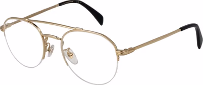 Gold Metal Glasses (Frames)