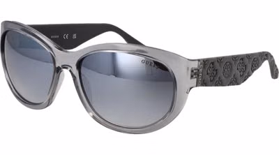 Gray Stainless Steel Sunglasses