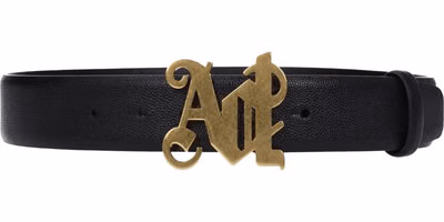 Black Leather Regular Belt