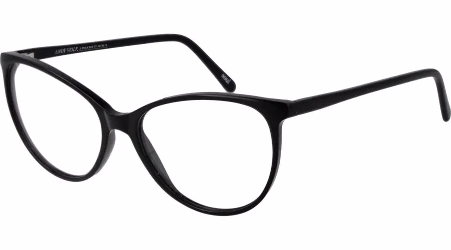 Andy Wolf Black Acetate Glasses (Frames)