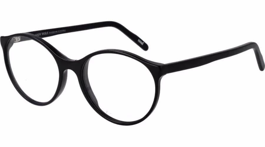 Andy Wolf Black Acetate Glasses (Frames)