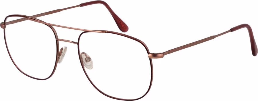 Andy Wolf Burgundy Metal Glasses (Frames)