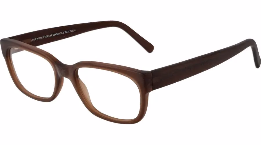 Andy Wolf Brown Acetate Glasses (Frames)