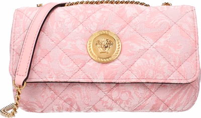 Pink Fabric Shoulder Bag