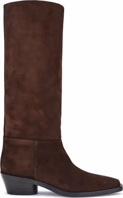Brown Calf Leather Bos Taurus Ankle Boots