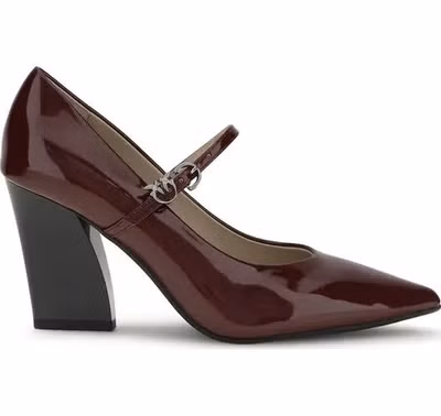 Bordeaux Calf Leather Bos Taurus High Heel Pumps